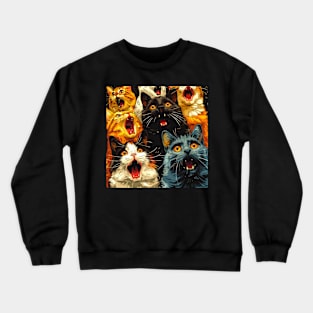 Scaredy-cats Crewneck Sweatshirt